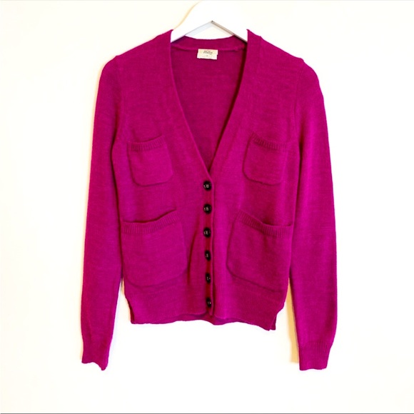 Plum sweater with pockets - Picture 2 of 8